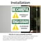 Signmission Safety Culture Sign, 7 in Width, Vinyl Decal, Rectangle, Bilingual OS-2PACK-BC-D-710-L-10035 - alternate 6